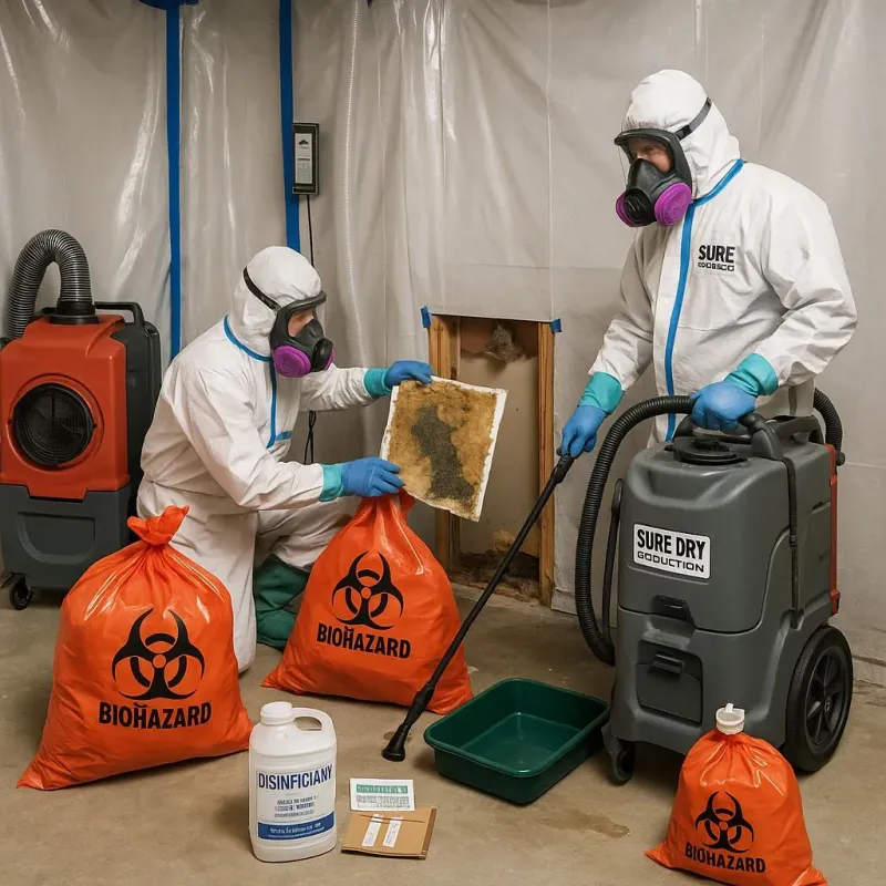 Contaminated Water Handling Protocols process in Flora, IL