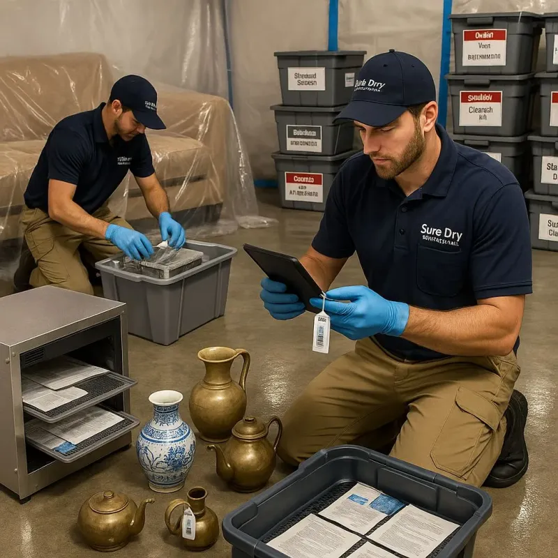 Content Protection and Restoration process in Flora, IL