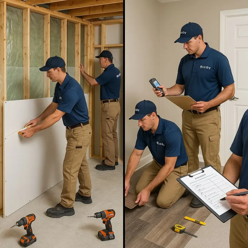 Repairs and Reconstruction process in Flora, IL
